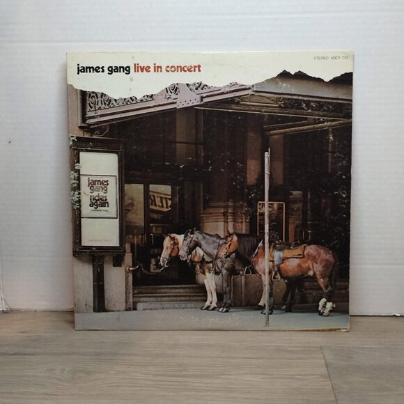 THE JAMES GANG "Live In Concert" Vinyl Record ABCX 733 1971 - Picture 1 of 5